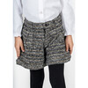 Elfy Shorts Tweed, Black Gold - Shorts - 2