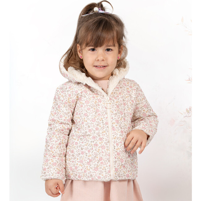 Eldora Jacket, Flowery Pink - Jackets - 3