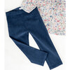 Elga Baby Pants, Navy Blue - Pants - 3