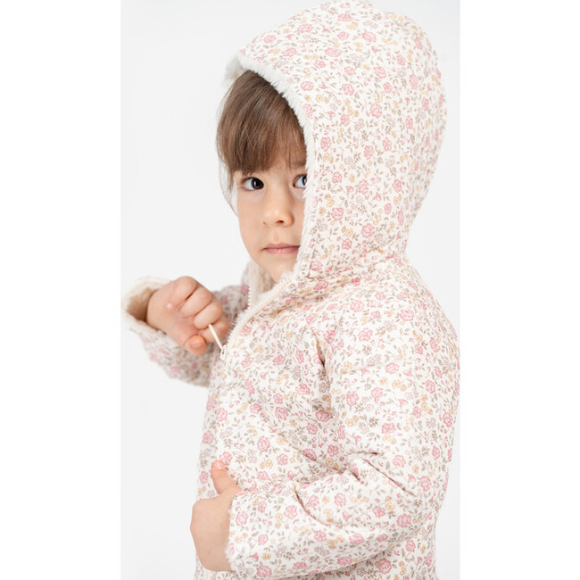 Eldora Jacket, Flowery Pink - Jackets - 5