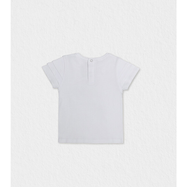 Ebony Baby T-shirt, White Blue Bird - T-Shirts - 2