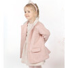 Donna Coat, Pink Chiné - Coats - 3
