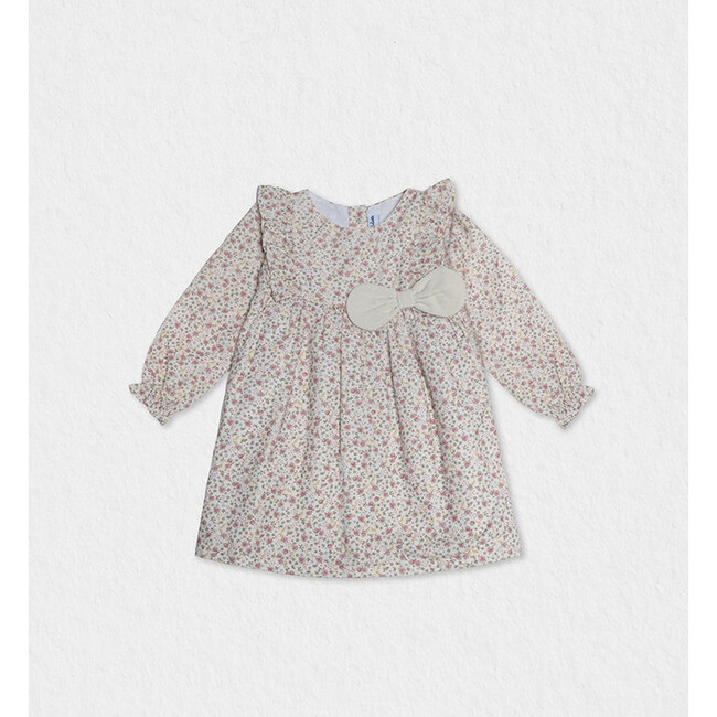 Dara Baby Dress, Flowery Pink