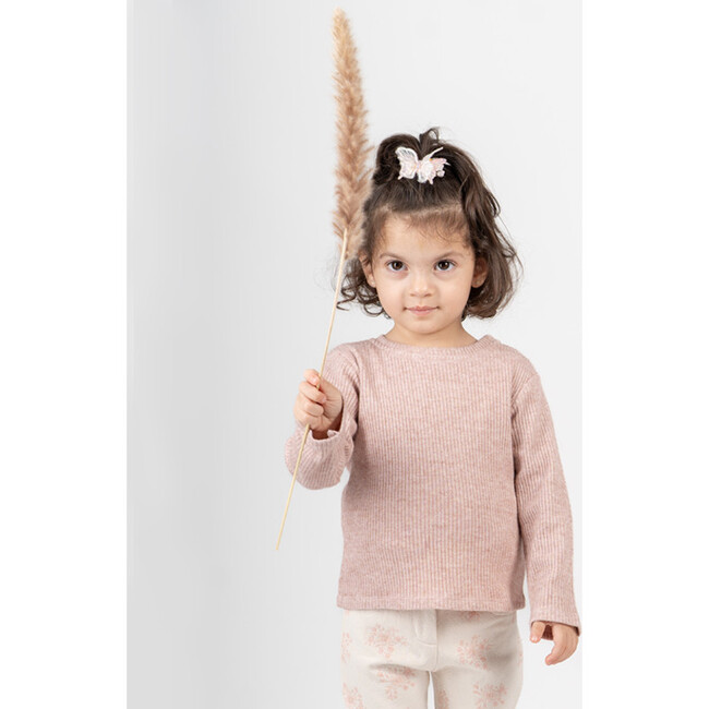 Cloe Baby T-shirt, Pink Glitter - T-Shirts - 3