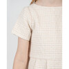 Cendy Dress, Off-White Gold - Dresses - 3