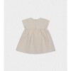 Cecille Baby Dress, Off-White Gold - Dresses - 2