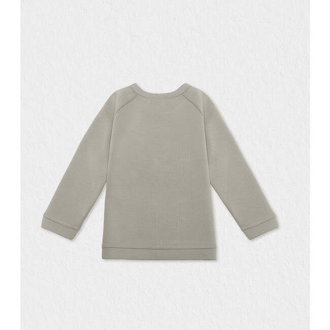 Alois Sweat, Beige Grey - Sweaters - 2