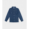 Achille Shirt, Blue Denim - Button Downs - 1 - thumbnail