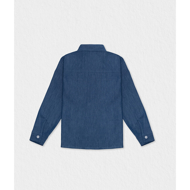 Achille Shirt, Blue Denim - Button Downs - 2