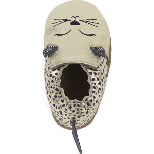 Celine Cat Soft Soles, Gold - Dress Shoes - 6