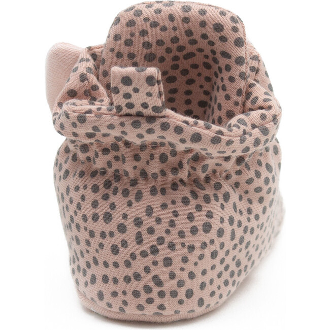 Animal Bow Bootie, Pink Leopard - Booties - 4