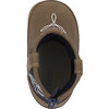 Weston Western Leather Boots, Rust - Boots - 6