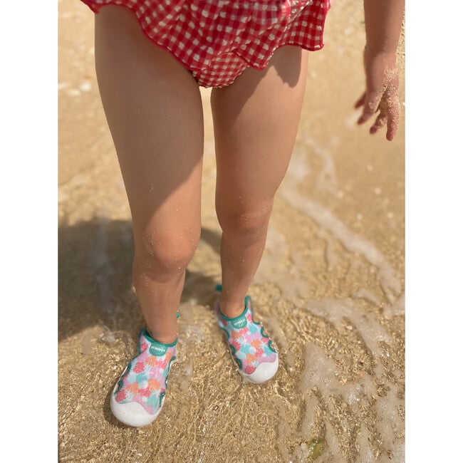Coral Island Aqua Spandex Water Shoe - Swim Shoes - 2