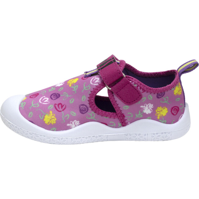 Crayola Flower Doodles Girls Pink Spandex Water Shoes - Swim Shoes - 8