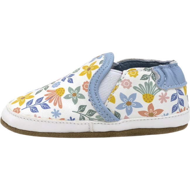Bloom White Canvas Soft Sole - Crib Shoes - 8