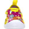 Aloha Vibes Bright Pink Spandex Water Shoe - Swim Shoes - 3 - thumbnail