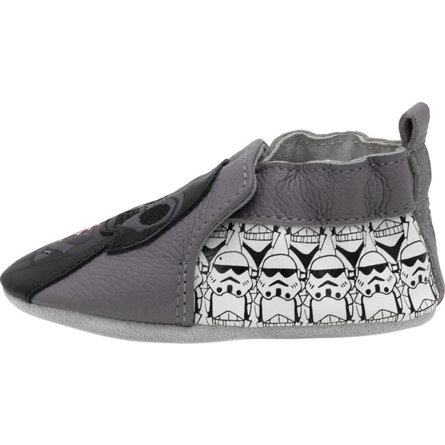 The Empire Soft Sole Shoes, Grey - Crib Shoes - 2