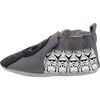 The Empire Soft Sole Shoes, Grey - Crib Shoes - 2