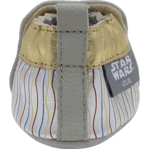 The Droids Soft Sole Shoes, Grey - Crib Shoes - 4