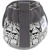 The Empire Soft Sole Shoes, Grey - Crib Shoes - 4