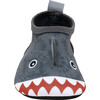Shibori Shark Tie-Dye Print Aqua Shoes, Grey - Swim Shoes - 3