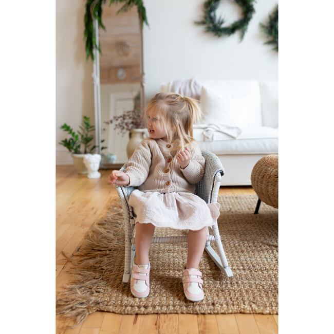 Valerie Crib Shoes, Pink - Crib Shoes - 2