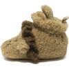 Lionel Faux Furry Snap Booties, Brown - Booties - 2