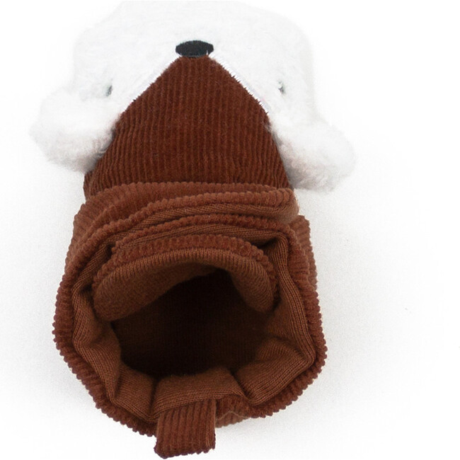 Felix Corduroy Snap Booties, Rust - Booties - 6