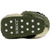 Cozy Camo Sherpa Snap Booties, Green Multi - Booties - 5