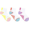 Sue Athletic Assorted Qtr 3pk Sock - Socks - 1 - thumbnail