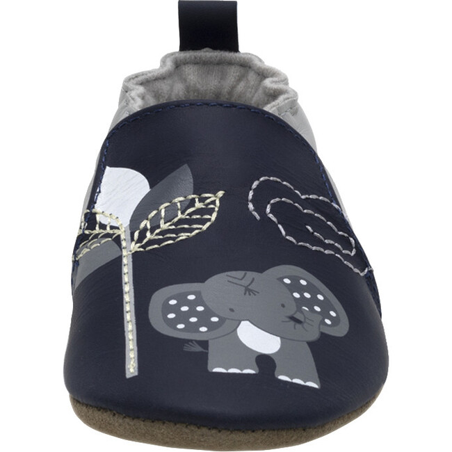 Hello World Slip Ons, Navy - Slip Ons - 3