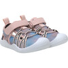 Gradient Mesh Sandals, Pink - Sandals - 1 - thumbnail