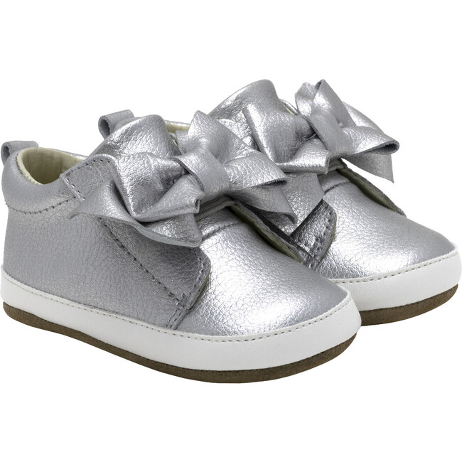 Aria Slip Ons, Silver - Slip Ons - 1