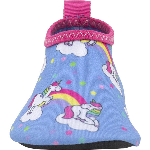 Unicorn Dreams Aqua Shoes, Light Blue - Booties - 3