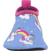 Unicorn Dreams Aqua Shoes, Light Blue - Booties - 3