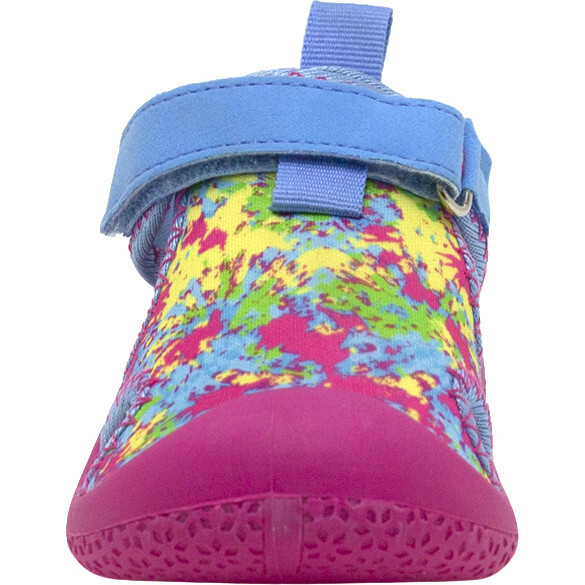 Kaleidoscope Tie Dye Water Shoes, Light Blue - Booties - 3