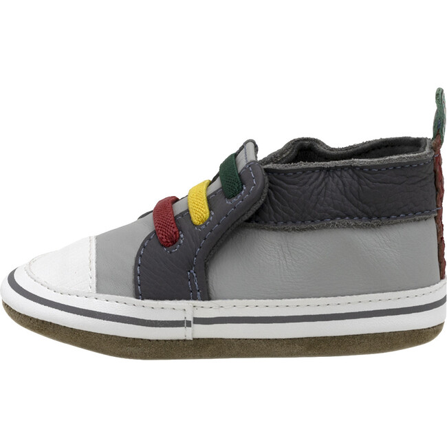Boba Fett TM Soft Sole Shoes, Grey - Crib Shoes - 2
