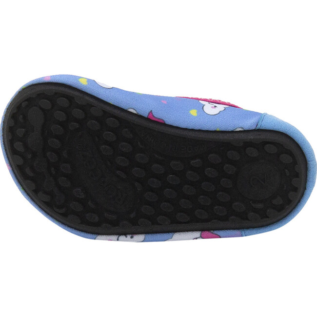 Unicorn Dreams Aqua Shoes, Light Blue - Booties - 5