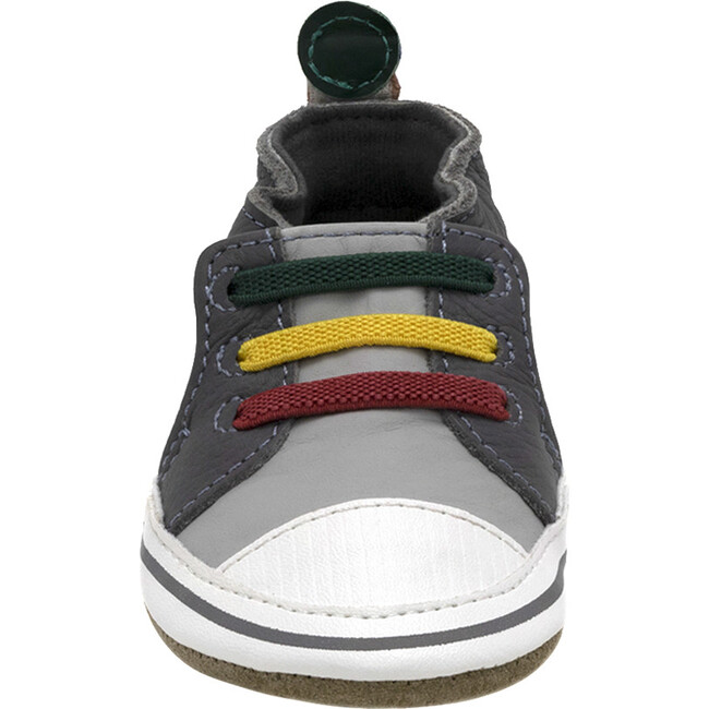 Boba Fett TM Soft Sole Shoes, Grey - Crib Shoes - 3