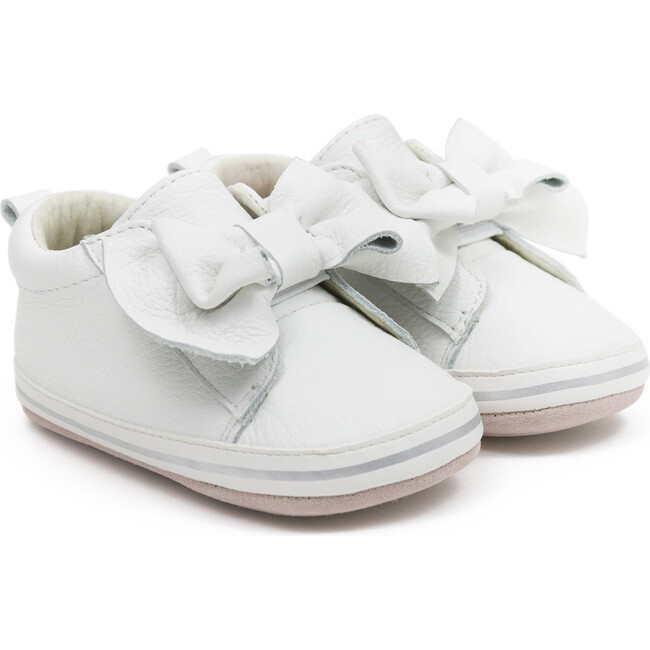 Aria Booties, White