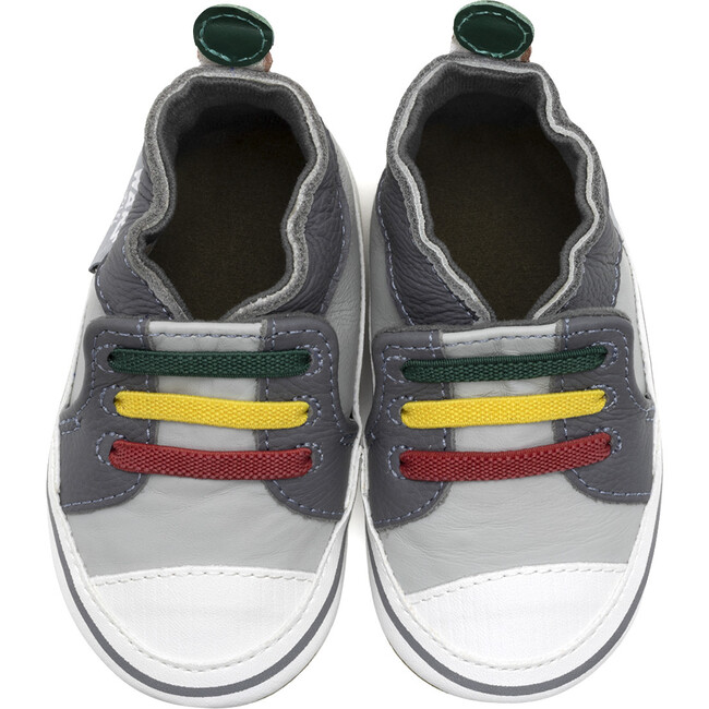 Boba Fett TM Soft Sole Shoes, Grey - Crib Shoes - 6