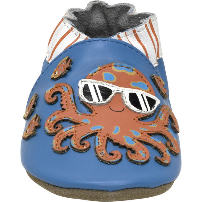 Octopus Booties, Blue - Booties - 3