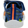 Space Dye Sharks Sandals, Blue - Sandals - 4