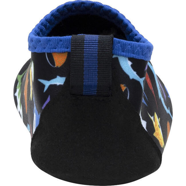 Multi Sharks Water Booties, Black - Booties - 4