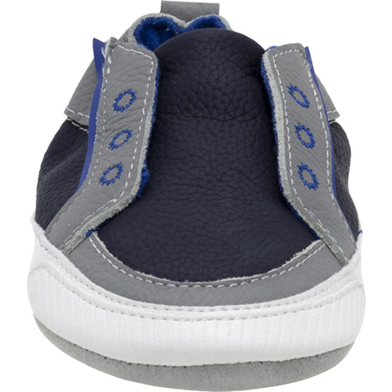 Stylish Steve Slip Ons, Navy - Slip Ons - 3