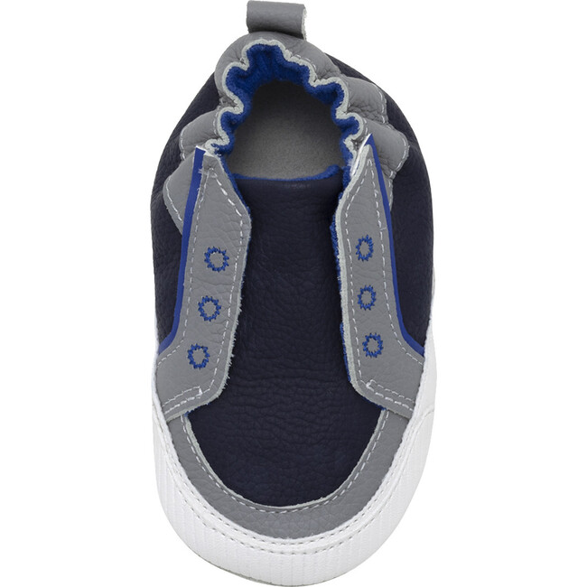 Stylish Steve Slip Ons, Navy - Slip Ons - 6