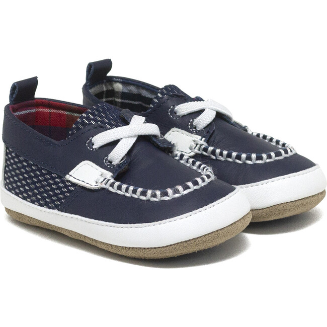 Skipper First Kicks, Navy Blue - Sandals - 1
