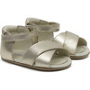 Riley, Gold - Crib Shoes - 1 - thumbnail
