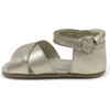 Riley, Gold - Crib Shoes - 2
