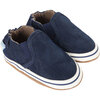Liam Soft Soles, Navy - Crib Shoes - 1 - thumbnail